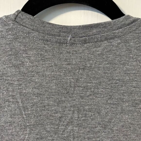 Johnny Cash American Rebel Small t-shirt grey red blue poly cotton rayon soft - Picture 5 of 11